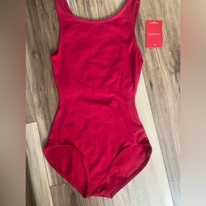 Capezio Women’s Red Tank Dance Leotard One-Piece